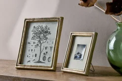 Pambani Photo Frame - Antique Brass