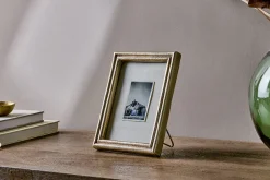 Pambani Photo Frame - Antique Brass
