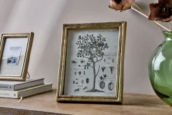 Pambani Photo Frame - Antique Brass