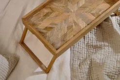 Pawi Mango Wood Breakfast Tray