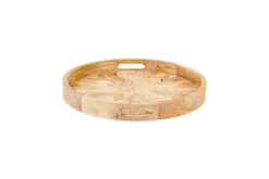 Pawi Mango Wood Tray Round
