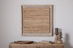 Pemali Woven Jute Wall Art - Natural