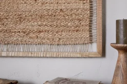 Pemali Woven Jute Wall Art - Natural