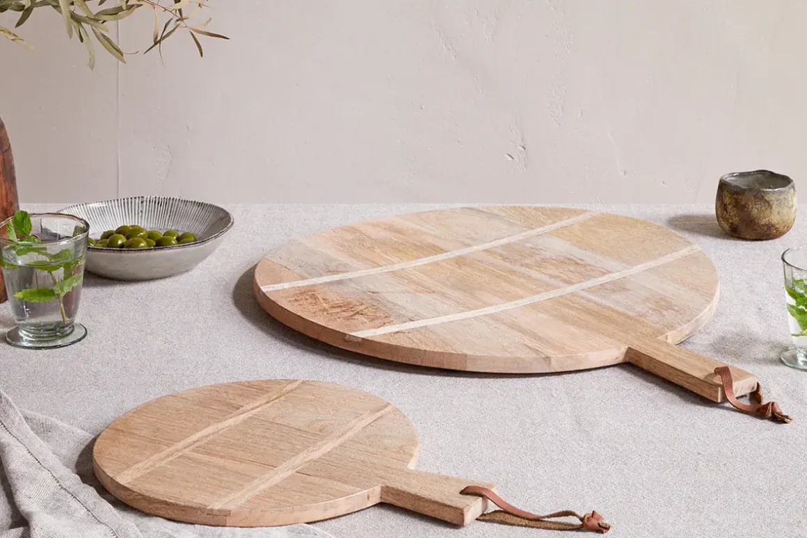 Pijja Panelled Pizza Board - Natural