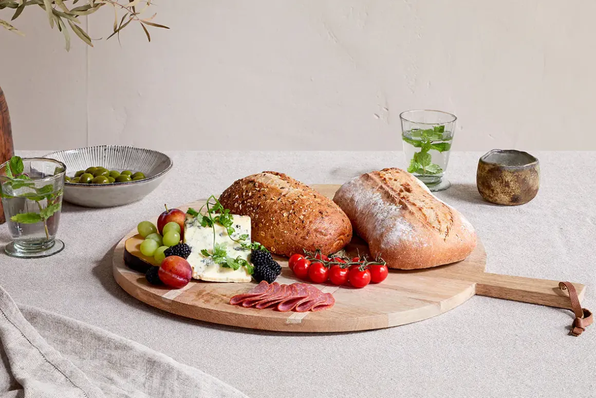 Pijja Panelled Pizza Board - Natural