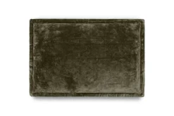 Pilani Velvet & Linen Cushion Cover - Moss