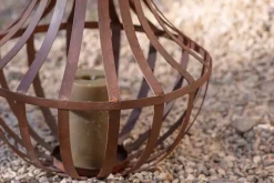 Pothos Large Lantern - Rust