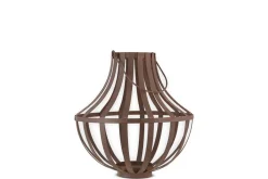 Pothos Large Lantern - Rust