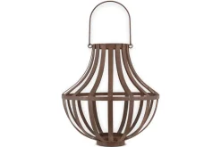 Pothos Large Lantern - Rust