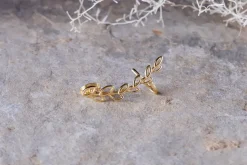 Pritee Ear Climbers - Gold