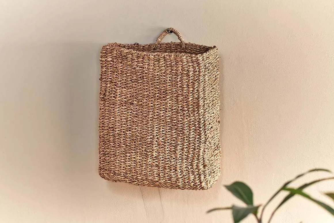 Putlar Seagrass Wall Hung Basket