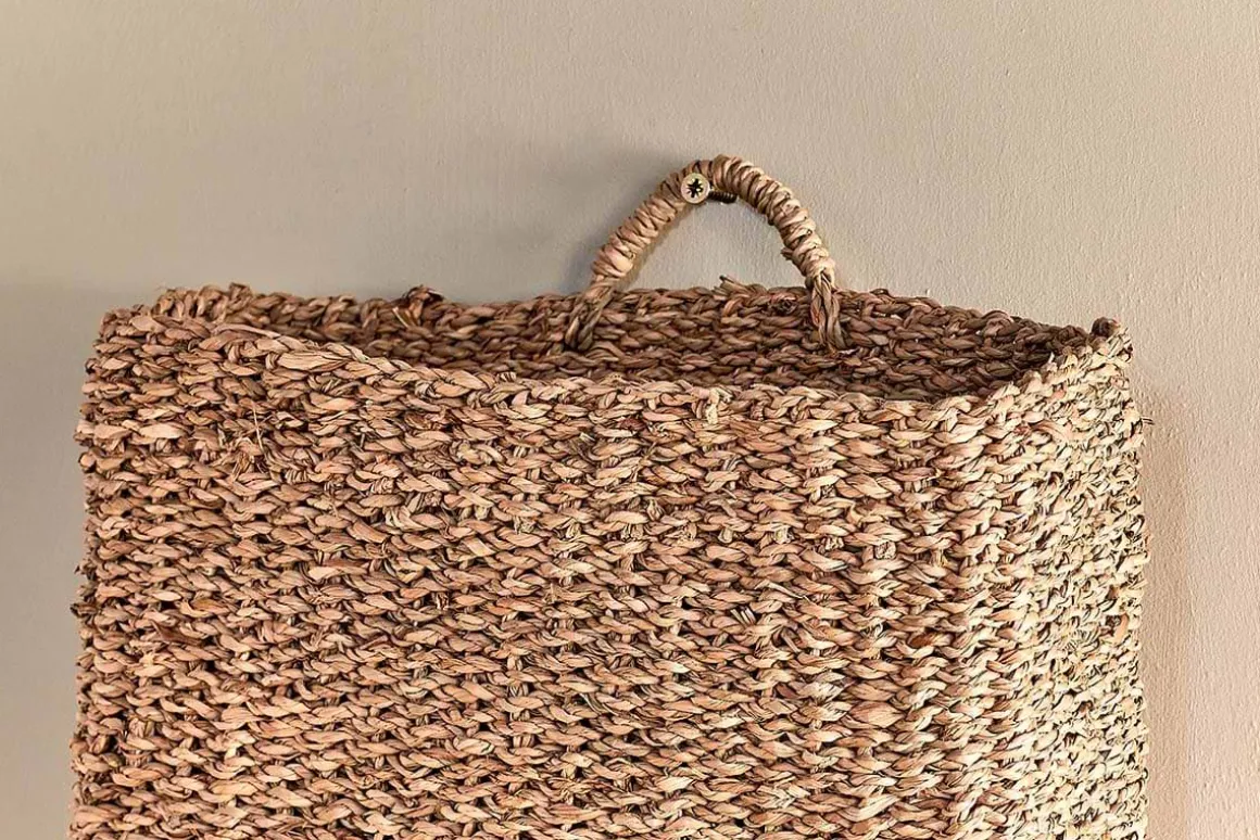Putlar Seagrass Wall Hung Basket