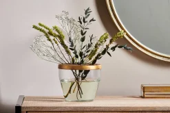 Ramla Vase With Lid - Tapered