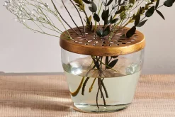 Ramla Vase With Lid - Tapered