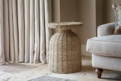 Rampura Rattan Side Table - Natural