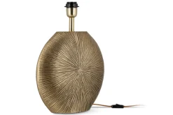 Ramvas Etched Table Lamp - Antique Brass