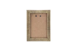 Ranoli Iron Etched Photo Frame - Antique Brass