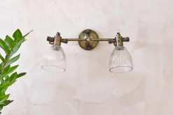 Rarni Recycled Glass Double Wall Light