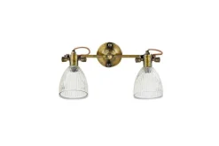 Rarni Recycled Glass Double Wall Light