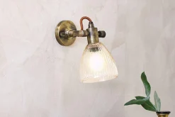 Rarni Recycled Glass Single Wall Light