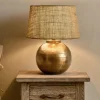 Rasan Table Lamp - Antique Brass