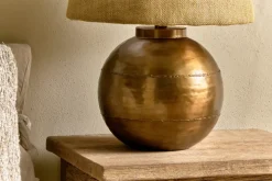 Rasan Table Lamp - Antique Brass