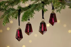 Ratnam Baubles - Ruby Large (Set of 4)