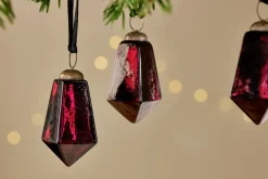 Ratnam Baubles - Ruby Large (Set of 4)