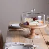 Recycled Glass Dome Cake Stand