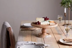 Recycled Glass Dome Cake Stand