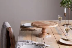 Recycled Glass Dome Cake Stand