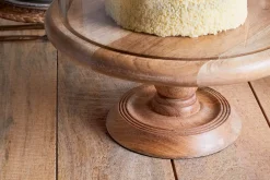 Recycled Glass Dome Cake Stand