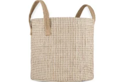 Rohia Basket - Natural & Cream