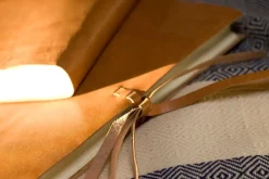 Rustic Leather Photo Album