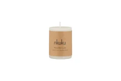 Rustic Soy Blend Mini Pillar Candle - White