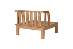 Sadhi Acacia Wood Outdoor Love Seat - Natural
