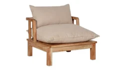 Sadhi Acacia Wood Outdoor Love Seat - Natural