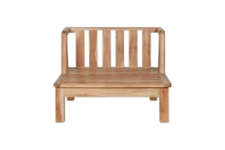 Sadhi Acacia Wood Outdoor Love Seat - Natural
