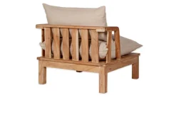 Sadhi Acacia Wood Outdoor Love Seat - Natural