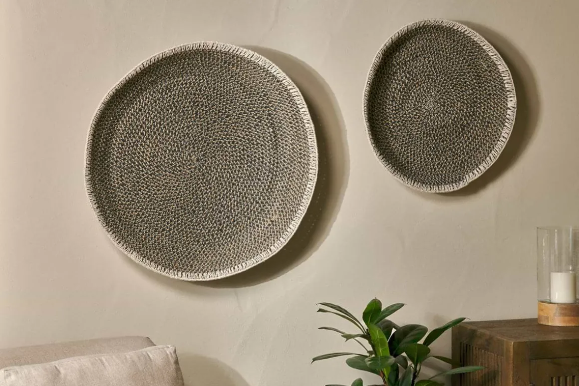 Sadie Basket Wall Art - Black & Natural