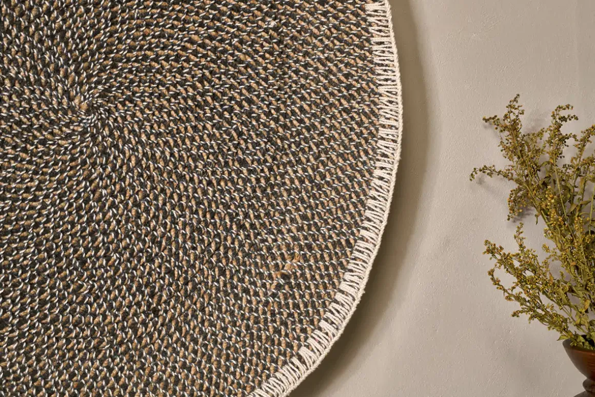 Sadie Basket Wall Art - Black & Natural