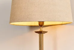 Sahhil Metal Tripod Floor Lamp - Antique Brass