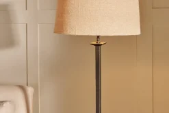 Sahhil Metal Tripod Floor Lamp - Antique Bronze