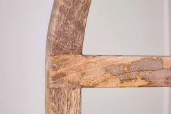 Sande Arched Mango Wood Mirror - Natural