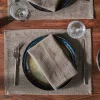 Sanee Napkin - Smoke Brown (Set of 2)