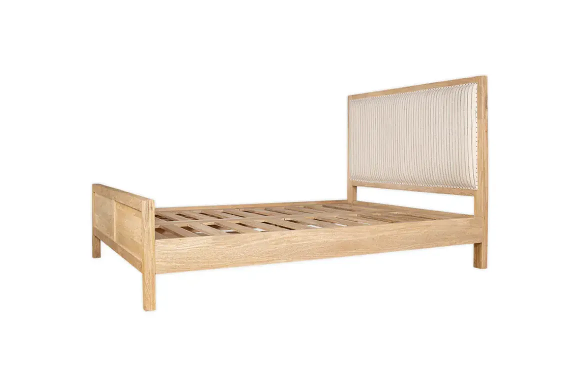 Sanja Stripe Bed - Natural