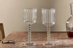 Santosa Wine Glass - Clear (Set of 2)