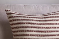 Sanval Wool Cushion Cover - Burgundy