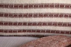 Sanval Wool Cushion Cover - Burgundy