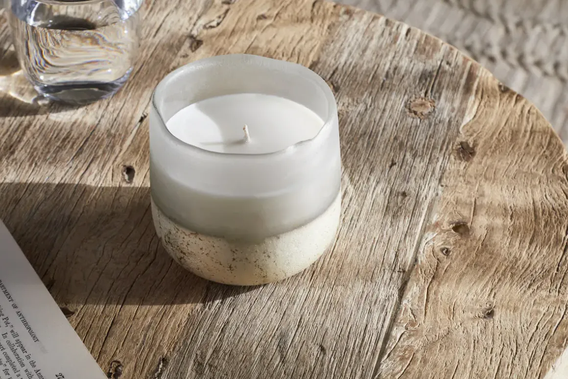 Sea Salt & Moss 1 Wick Scented Candle